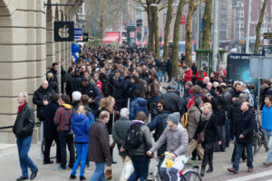 Reportage opening Apple Store Amsterdam door Kees Krick Media